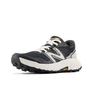 NEW BALANCE WOMEN'S FRESH FOAM HIERRO V7 TRAIL RUNNING SHOE, TRUFFLE/ELECTRIC PU